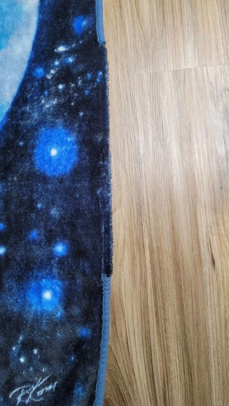 Vtg Howling Wolf Blanket - Picture 3 of 3